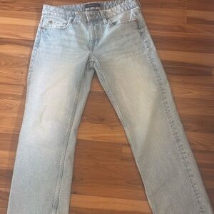 Aeropostale Women’s Light Blue Baggy Denim Jeans